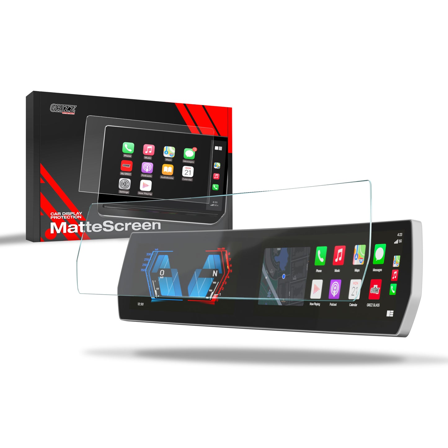 Anti-fingerprint screen film BMW 1 F70 (2024-2025) Matte Grizz