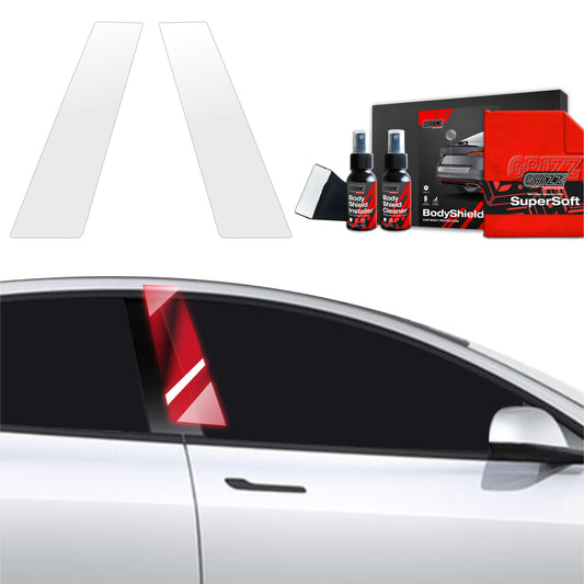 2in1 Protective film for pillars for Tesla Model 3 (2021-2025)