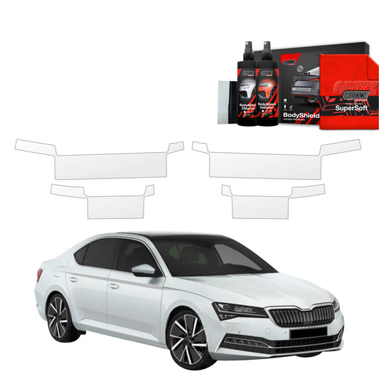 4in1 Protective film for sills for Skoda Superb 3 Liftback (2019-2023)