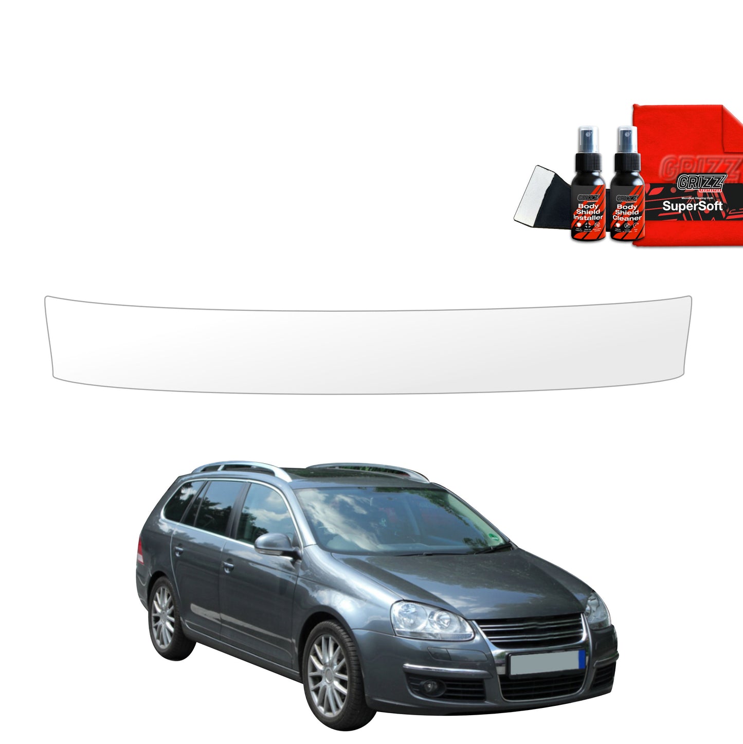 Protective film for trunk threshold for Volkswagen Golf 5 Variant (2003-2009)