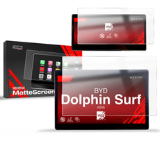2in1 Anti-fingerprint screen film BYD Dolphin Surf (2025) Matte Grizz
