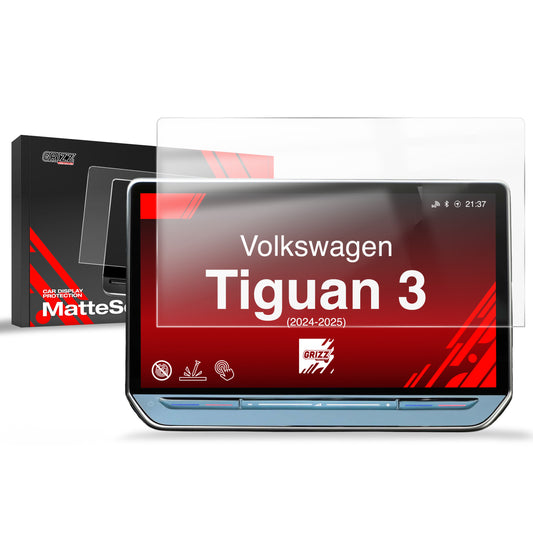 Anti-fingerprint screen film Volkswagen VW Tiguan 3 12,9" (2024-2025) Matte Grizz