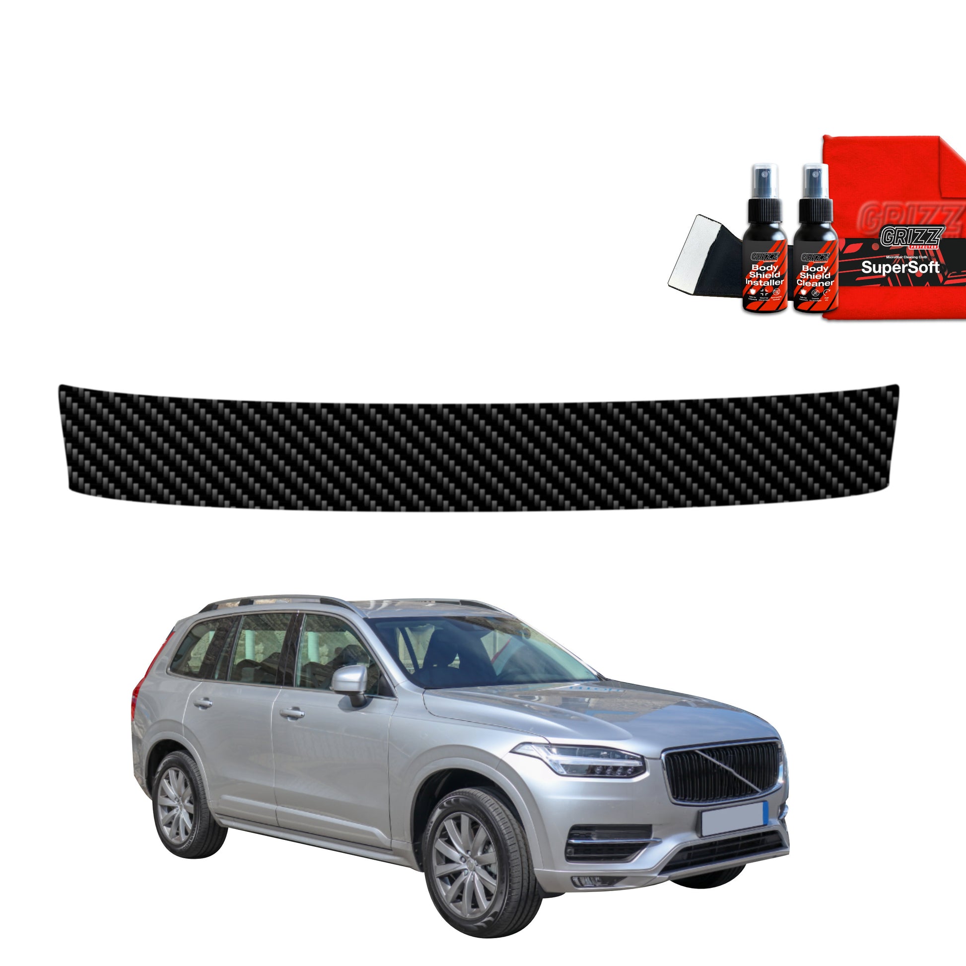 Carbon film for trunk threshold for Volvo XC90 (2014-2024)