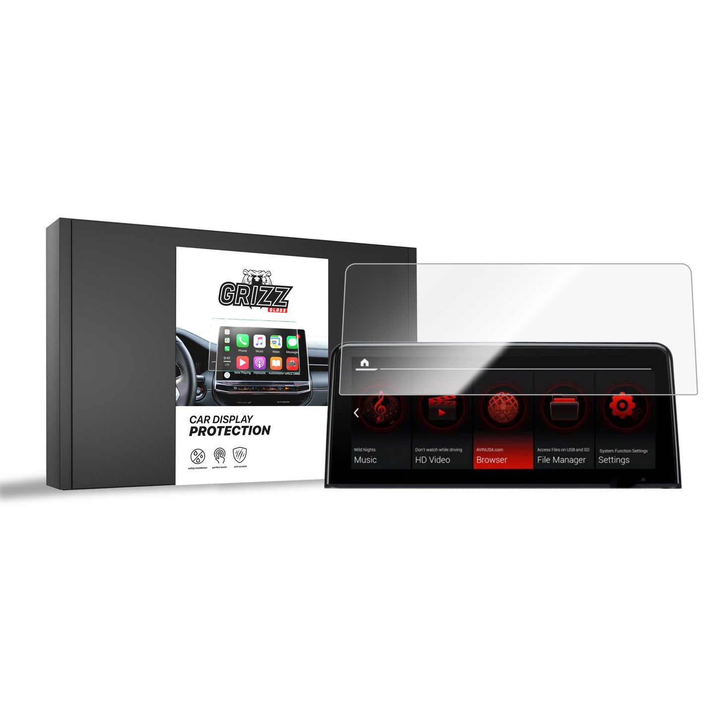 Ceramic screen film BMW 4 F32 8,8" (2013-2020) Grizz