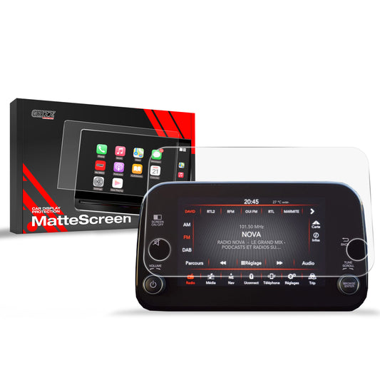 Anti-fingerprint screen film Fiat Tipo 7" (2020-2025) Matte Grizz