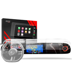 4in1 Anti-fingerprint screen film Mercedes-Benz CLA 14
