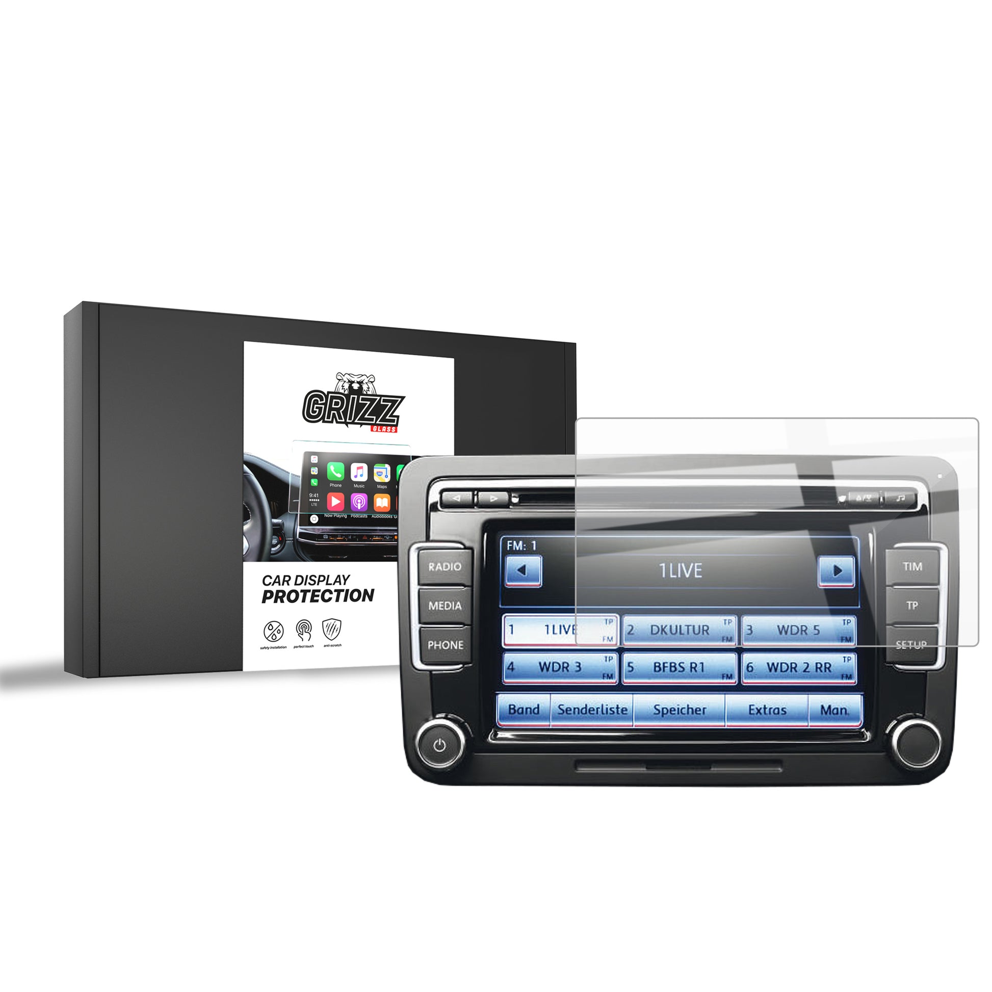 Ceramic screen film Volkswagen VW RCD 510 Grizz