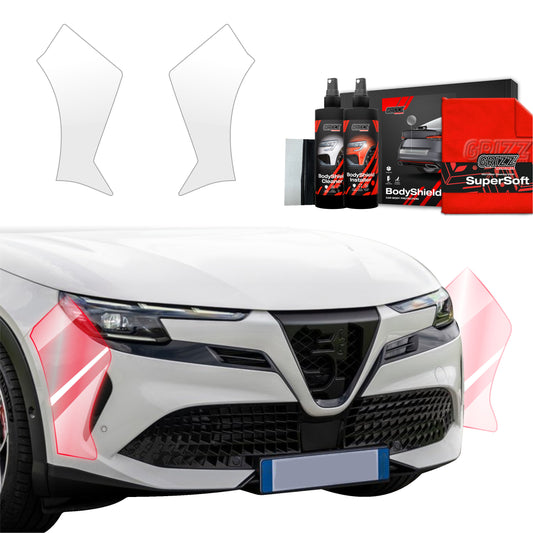 2in1 Protective film for bumper for Alfa Romeo Junior (2024-2025)