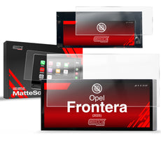 2in1 Anti-fingerprint screen film Opel Frontera (2025) Matte Grizz