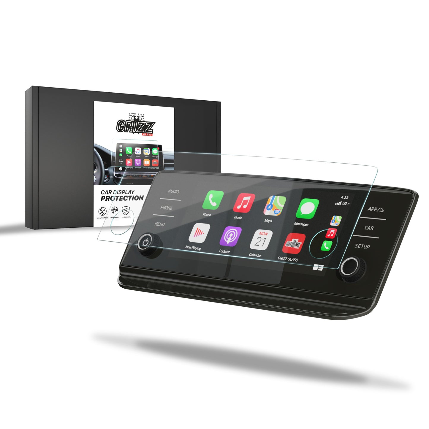 Ceramic screen film Skoda Scala 8" Bolero (2019-2023) Grizz