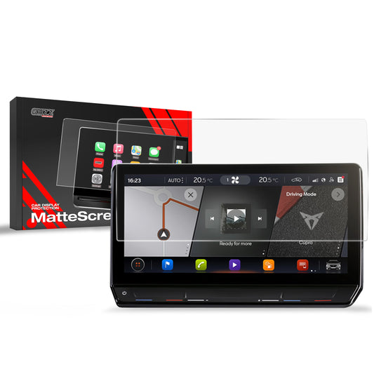 Anti-fingerprint screen film Cupra Leon 12" (2020-2024) Matte Grizz