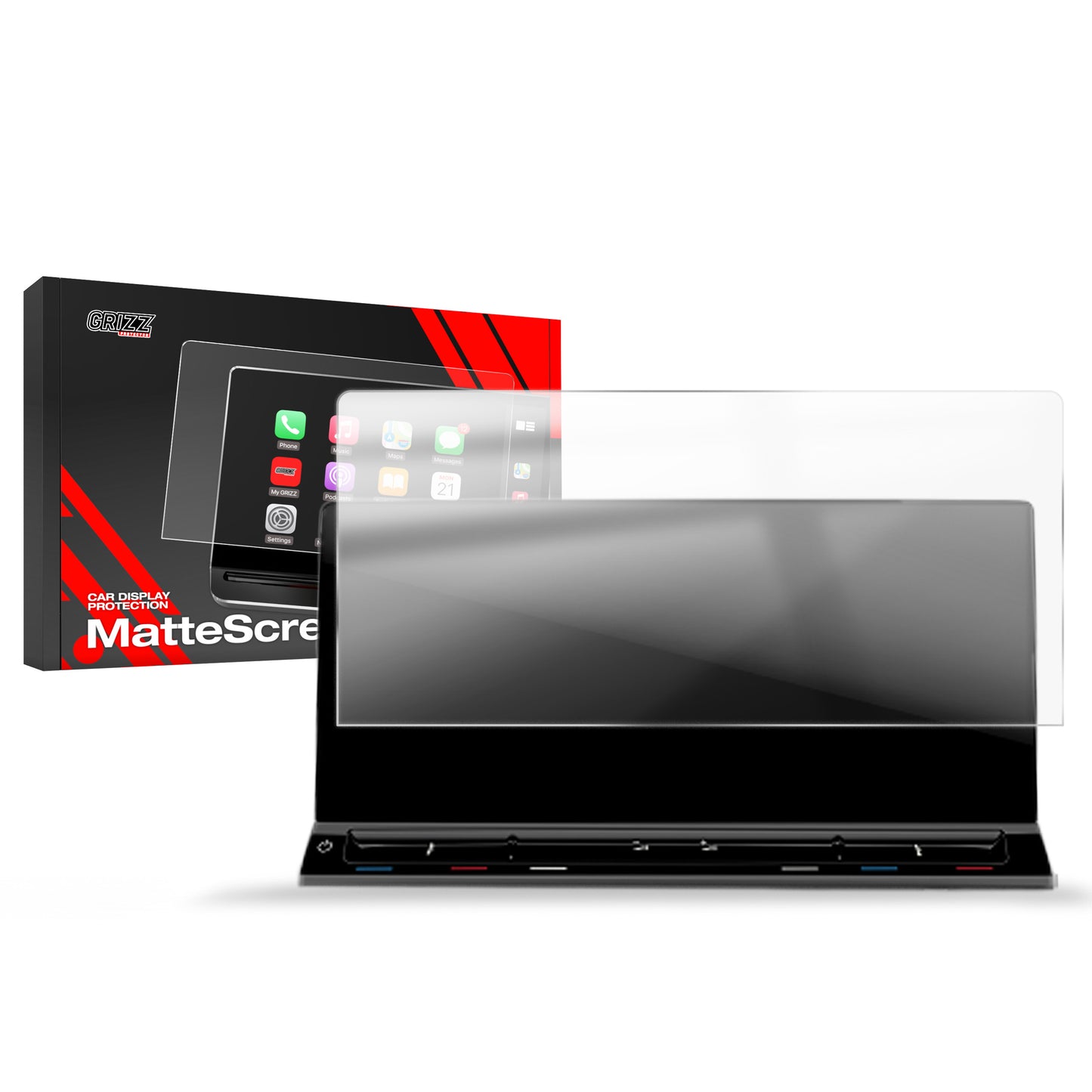 Anti-fingerprint screen film Volkswagen VW Transporter T7 Discover 8" (2024-2025) Matte Grizz