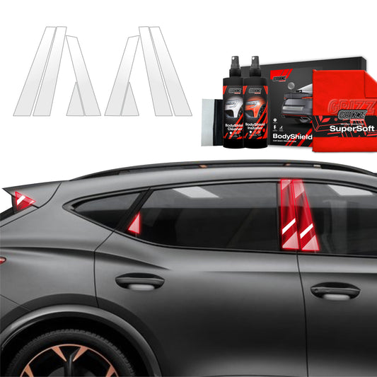 8in1 Protective film for pillars for Cupra Formentor (2020-2024)