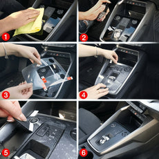 6in1 Grizz protective interior film Audi RS3 8Y (2020-2024) Anti-fingerprint PianoSkin