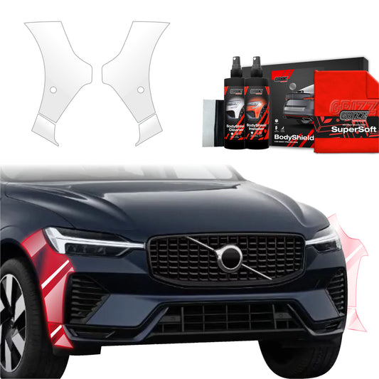 2in1 Protective film for bumper for Volvo XC60 2 (2022-2025)