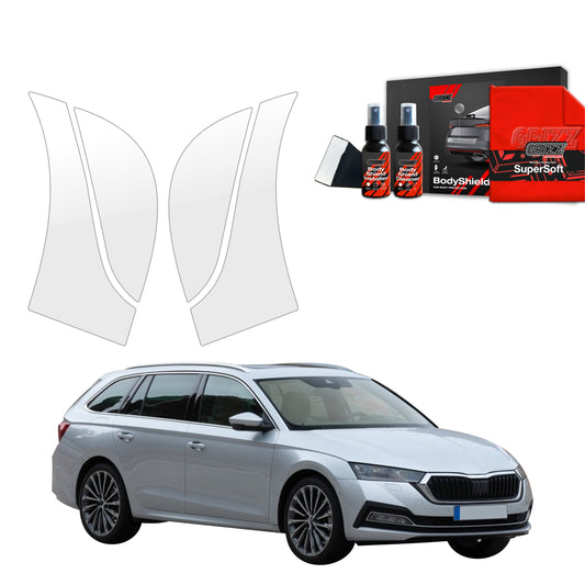 4in1 Protective film for wheel arches for Skoda Octavia 4 Kombi (2019-2024)