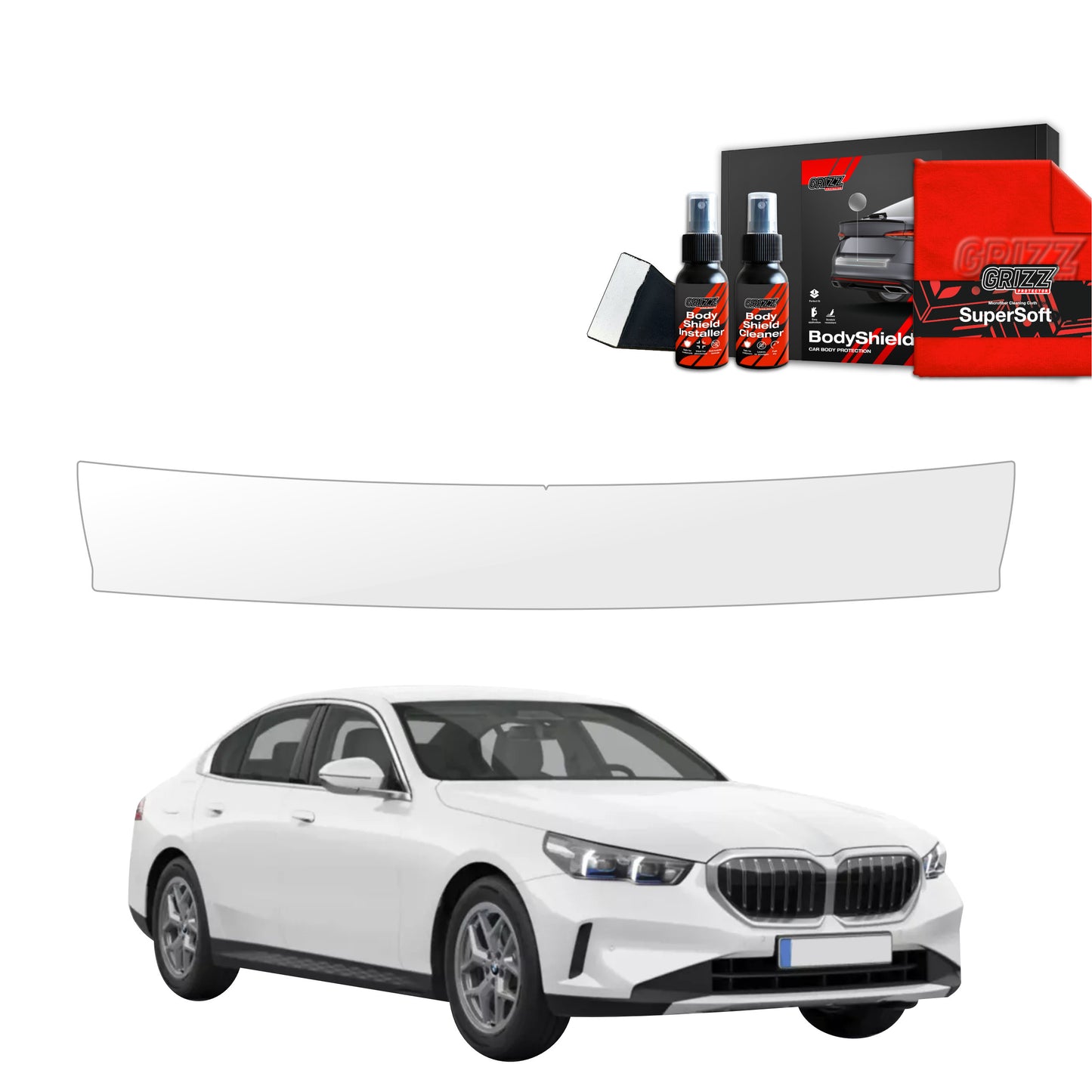 Protective film for trunk threshold for BMW 5 Sedan G60 520i (2024-2025)