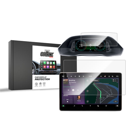Ceramic screen film Skoda Octavia 4 10" Facelift (2024-2025) Grizz 2in1