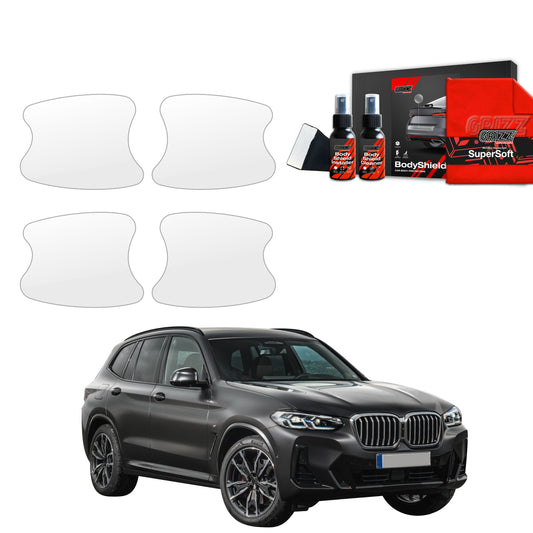 4in1 Protective film under door handles for BMW X3 (2021-2024)