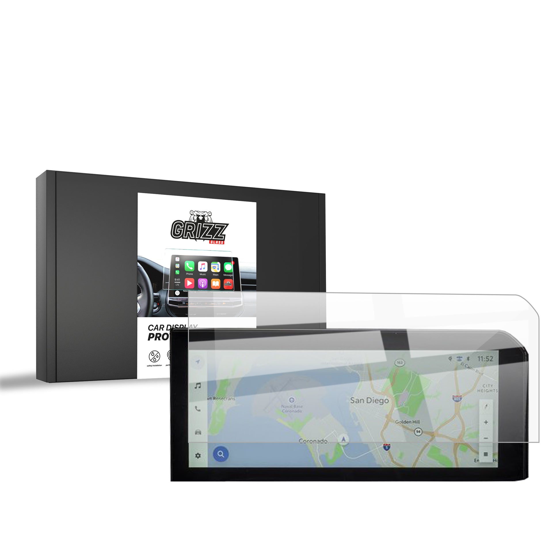 Ceramic screen film Toyota Land Cruiser 8 12,3" (2024-2025) Grizz