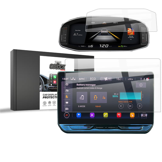 Ceramic screen film Cupra Terramar 12,9‚Äú (2024-2025) Grizz 2in1