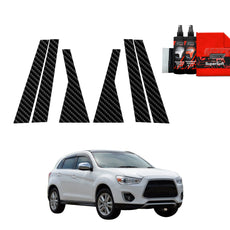 6in1 Carbon film for pillars for Mitsubishi ASX (2010-2019)