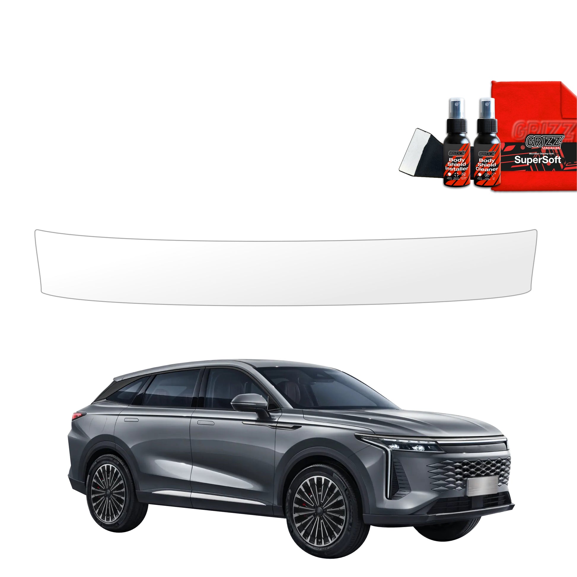 Protective film for trunk threshold for OMODA 9 Super Hybrid (2025)