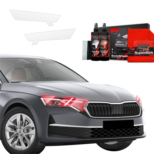 2in1 Protective film for lights for Skoda Octavia 4 Hatchback Facelifting (2024-2025)