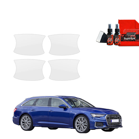 4in1 Protective film under door handles for Audi A6 C8 Kombi (2018-2023)