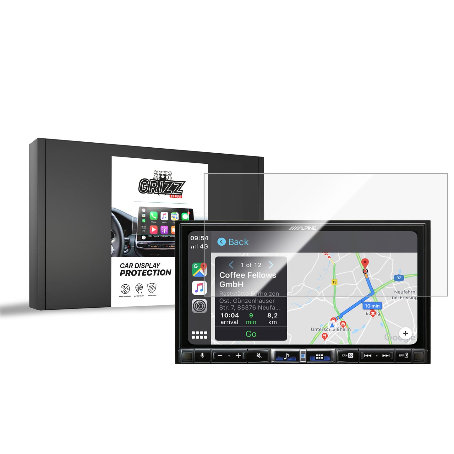 Ceramic screen film Alpine iLX-705DM Grizz