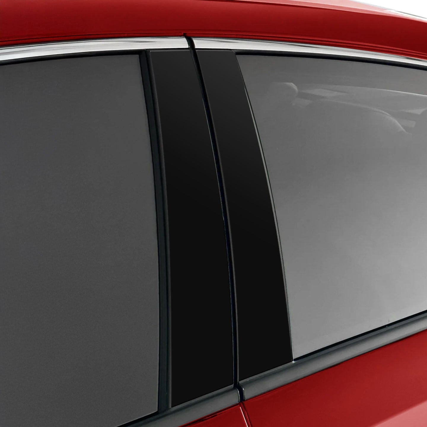2in1 Black film for pillars for Dacia Jogger (2022-2025)