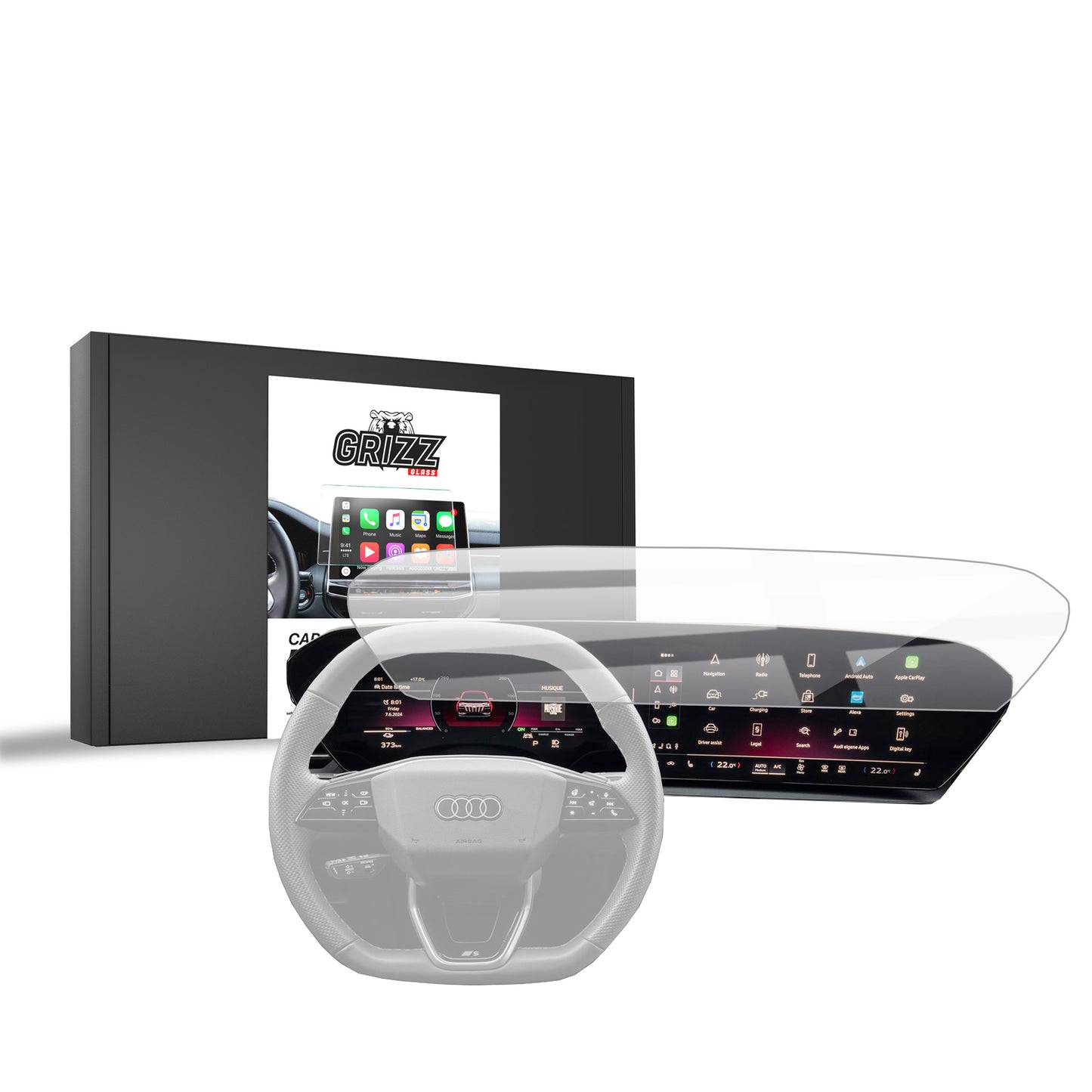 Ceramic screen film Audi Q5 (2024-2025) Grizz