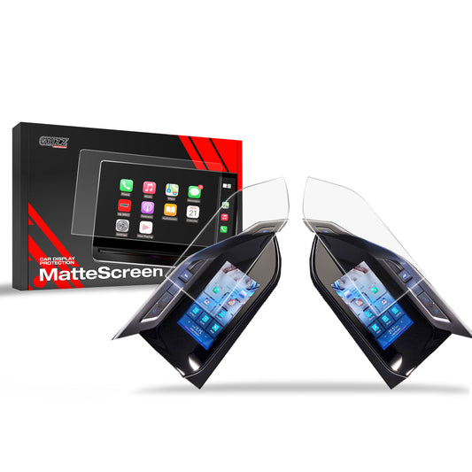 Anti-fingerprint screen film BMW 7 G70 pod≈Çokietnik 5,5" (2023-2025) Matte Grizz 2in1