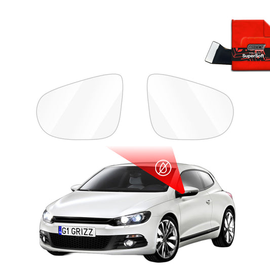 Rainproof film for mirrors for Volkswagen Scirocco (2008-2014)
