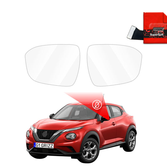 Rainproof film for mirrors for Nissan Juke Facelift (2024-2025)