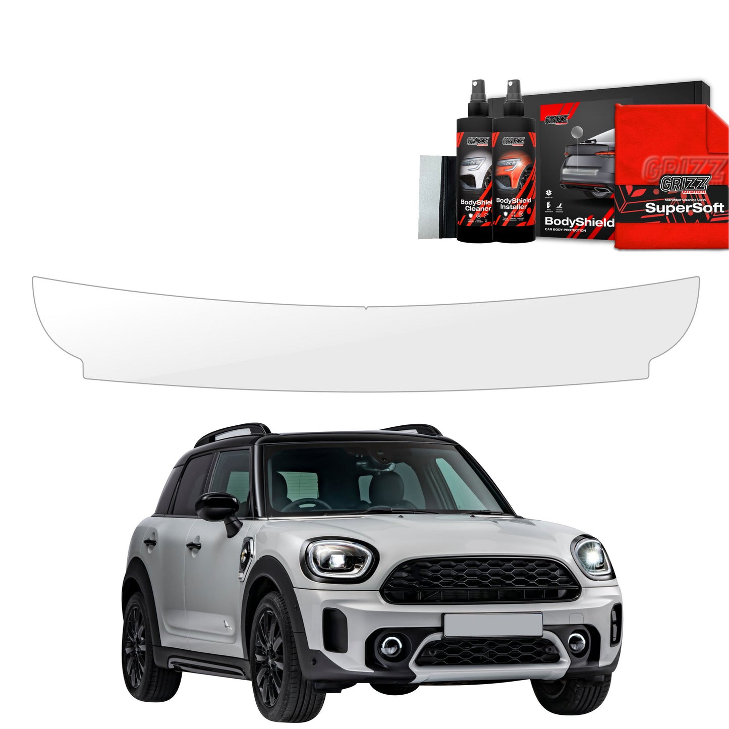 Protective film for trunk threshold for Mini Countryman (2023-2025)