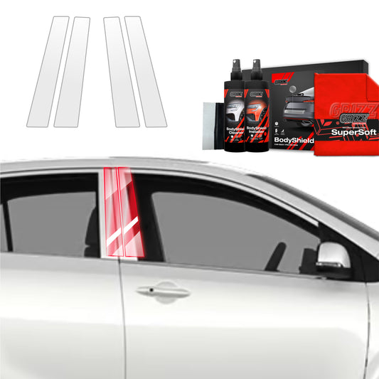 4in1 Protective film for pillars for Kia Picanto (2023-2025)