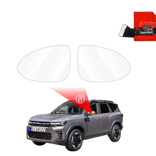 Rainproof film for mirrors for Dacia Bigster (2025)