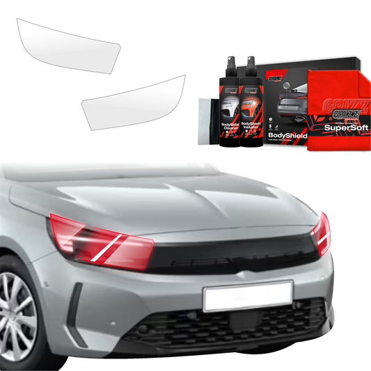2in1 Protective film for lights for Opel Corsa (2023-2025)