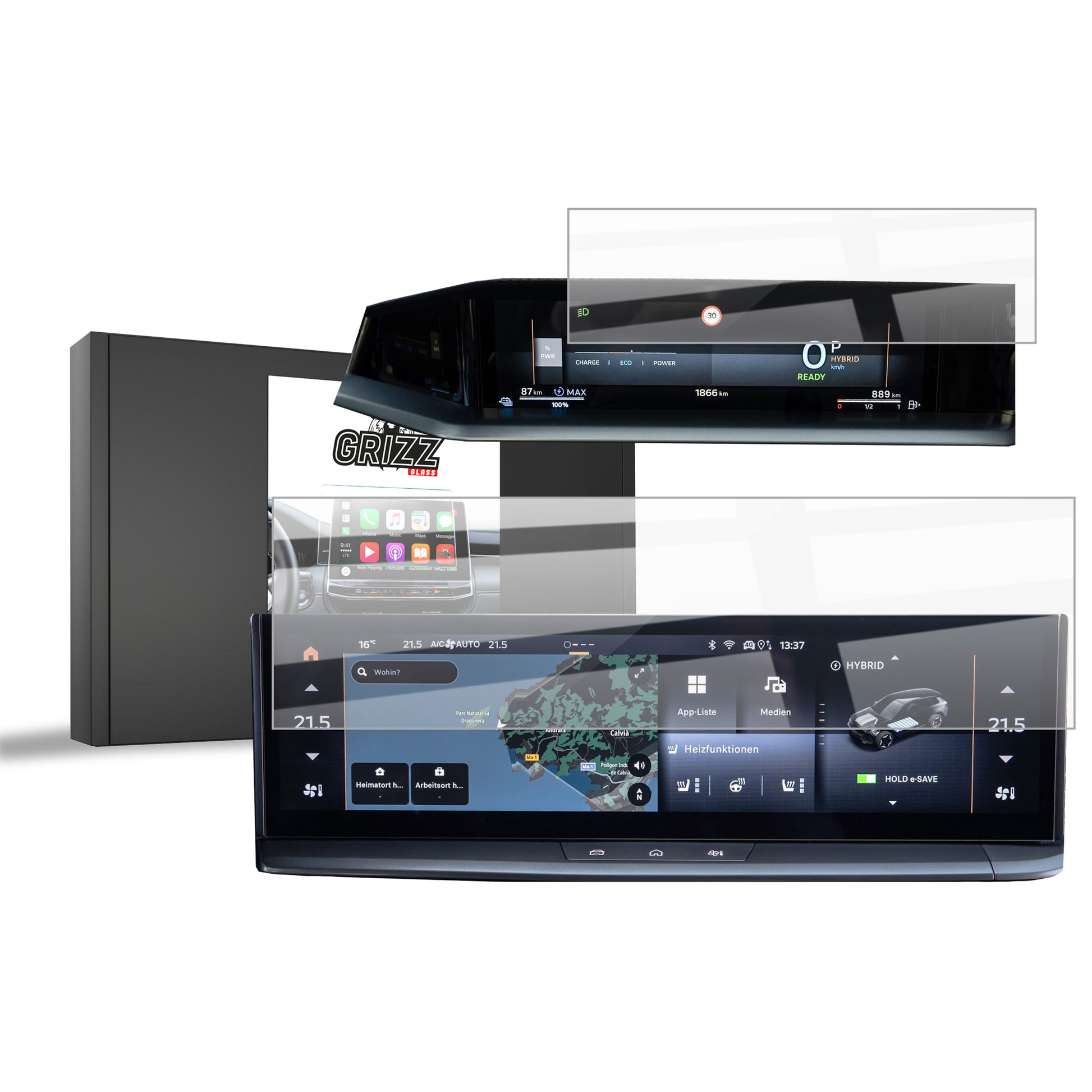 Ceramic screen film Opel Grandland (2025) Grizz 2in1