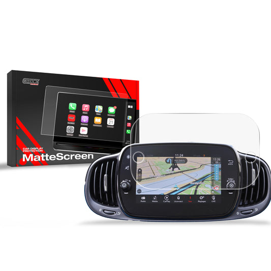 Anti-fingerprint screen film Fiat 500 7" (2018-2025) Matte Grizz