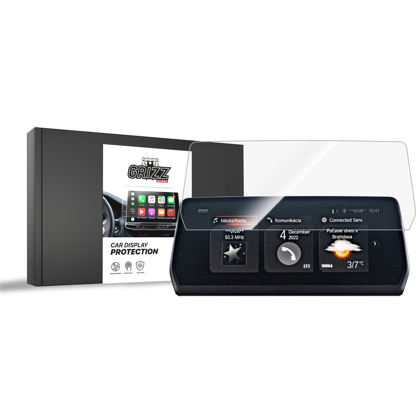 Ceramic screen film Toyota Supra GR (2019-2025) Grizz