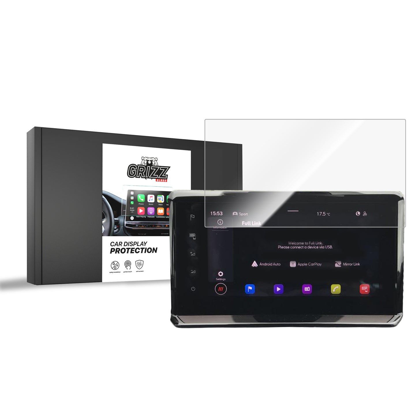 Ceramic screen film Seat Arona 9,2" (2021-2025) Grizz