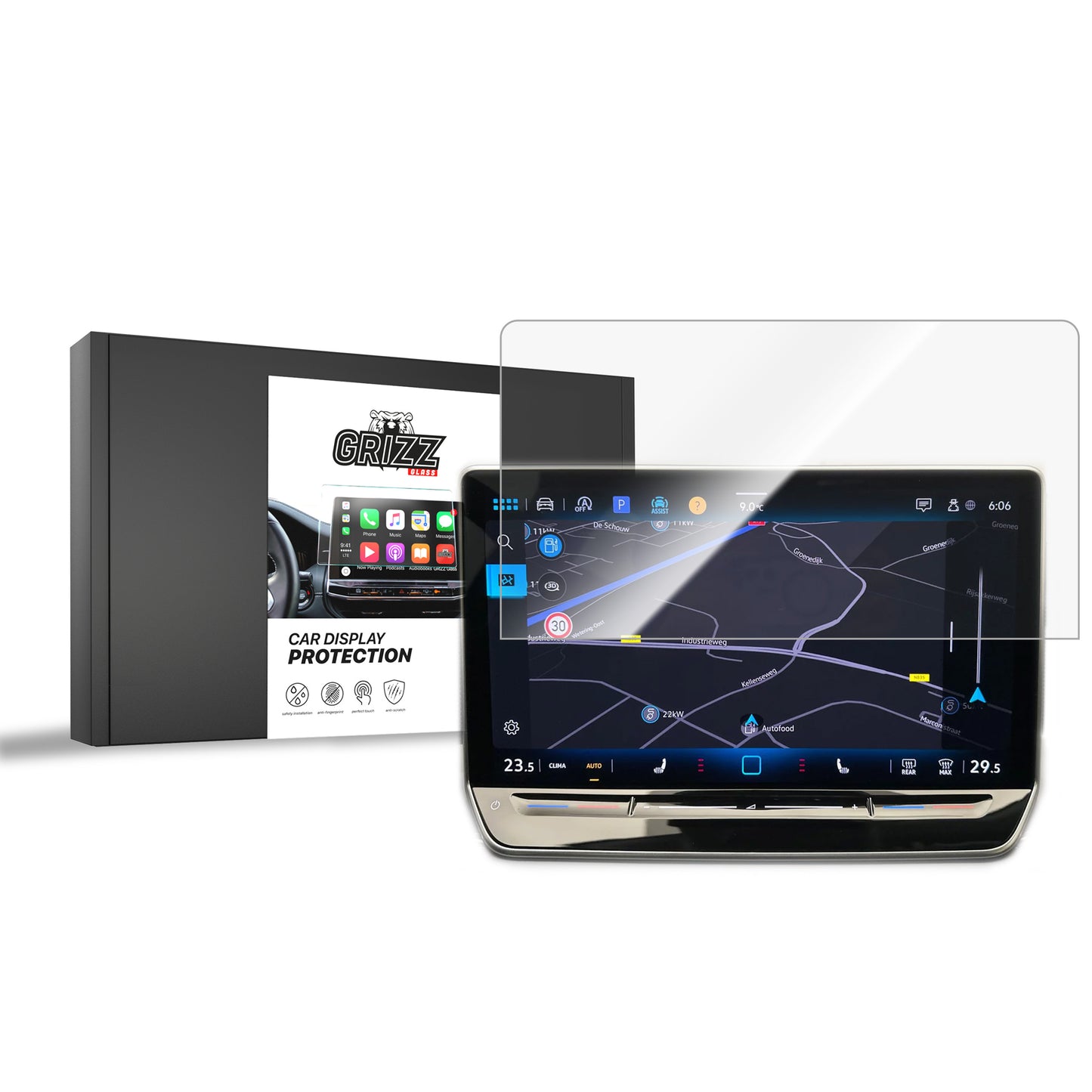 Ceramic screen film Volkswagen VW Tiguan 3 15" (2024-2025) Grizz