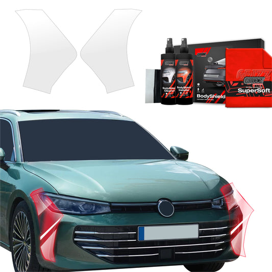 2in1 Protective film for bumper for Volkswagen VW Passat B9 (2024-2025)