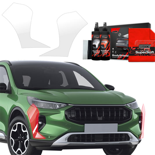 2in1 Protective film for the side of the bumper for  Ford Kuga Titanium Facelift (2024-2025)