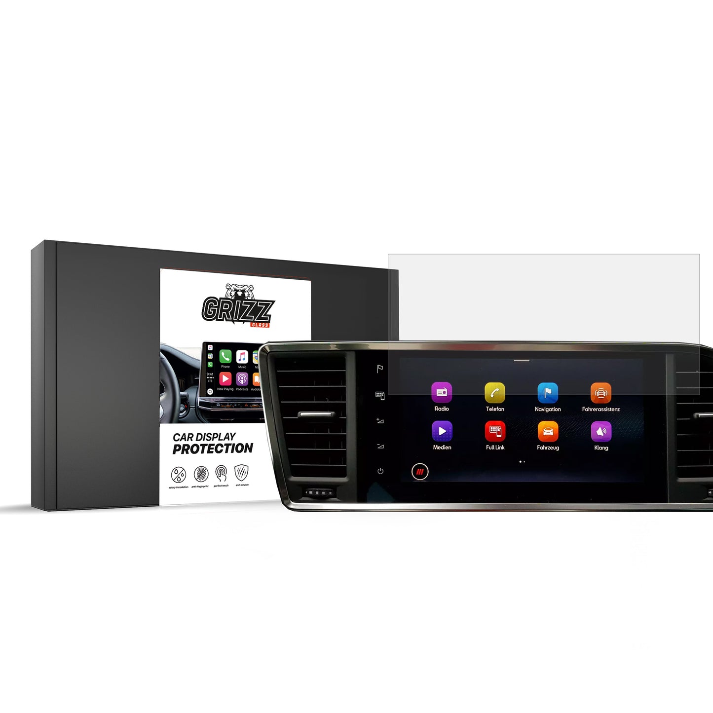 Ceramic screen film Seat Ateca 9,2" (2020-2025) Grizz