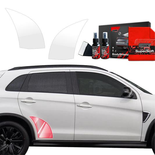 2in1 Protective film for wheel arches for Mitsubishi ASX Facelift (2024-2025)