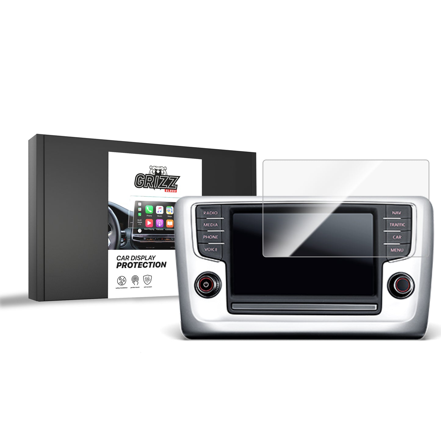 Ceramic screen film Volkswagen VW Golf 6 Discover Media 2 gen. (2015-2017) Grizz