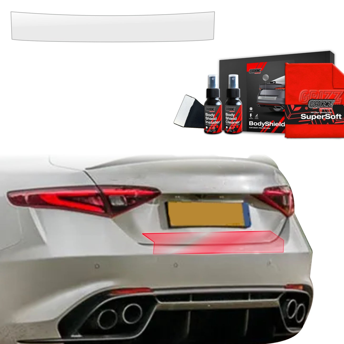 Protective film for trunk threshold for Alfa Romeo Giulia (2023-2025)